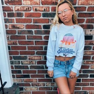 epcot cropped crew neck